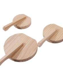 Upgraded Household Dumpling Dough Press With Multi-Functional Grinder And Manual Skin Pressing Tool For Kitchen, A Must-Have For Cooking Lovers - Wood Color - View 6