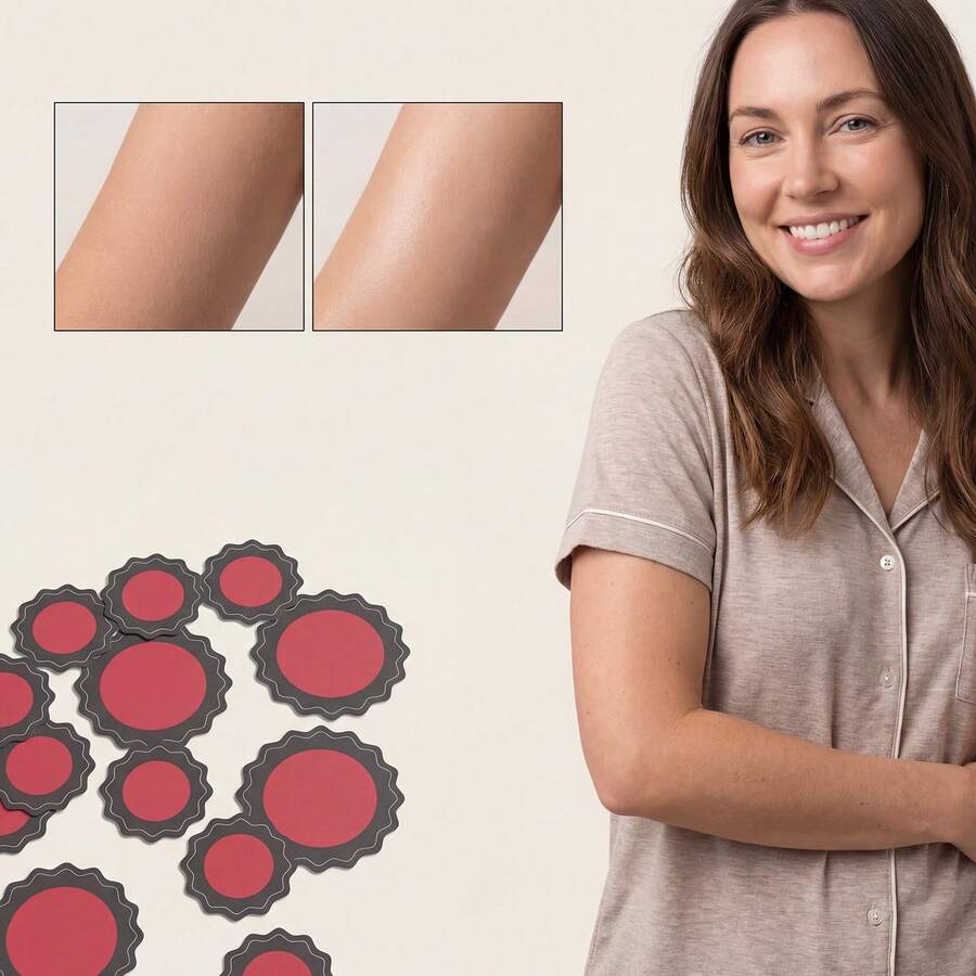 Metabolism Balance Patch, Body Management Patch, 8-Hour Sustained Release, Invisible & Lightweight, Gentle Appetite Suppression, Unisex Body Care Patch