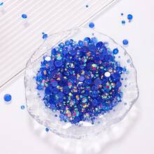 Đá giả kim cương nhựa tròn dẹt, kích thước hỗn hợp 2mm-6mm, 2000 viên/gói, màu kẹo trong suốt AB, lấp lánh, dùng để trang trí móng tay, làm đồ trang trí, thích hợp cho quần áo, túi xách, giày dép, móng tay, cốc, chai lọ, điện thoại, mỹ phẩm và các phụ kiện DIY khác. - trắng - Xem 21