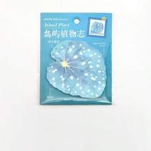 1套/30張島嶼花卉系列葉子便利貼，美學自然植物便條紙，復古DIY剪貼簿拼貼裝飾用品，學校用品 - 均碼 - 查看 12