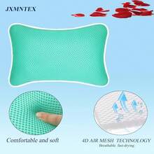 Bathtub Bath Pillow - Spa Pillow With Headrest Cushion - Hot Tub Pillow - Neck And Head Rest Support For Bath Or Shower - Bath Stuff Accessories(New Green) - ColorC - View 3