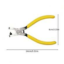 Kìm bấm lỗ dây đeo mini 5 inch, kìm bấm lỗ, kìm bấm dây đồng hồ, dụng cụ bấm lỗ da, dụng cụ bấm lỗ da tự chế. - Nhiều màu - Xem 5