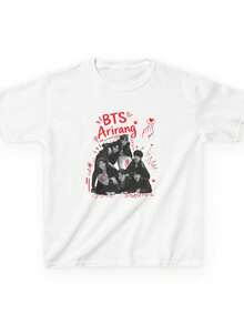 Arirang Graphic Tee,  World Tour Fan Tee 2026 - 白色 - 查看 2