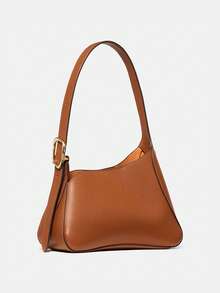 Kate Spade Bolsos pequeños tipo hobo de la serie KS 454 para mujer, bolso de hombro con correa ancha y gran capacidad. - Marrón - Ver 5