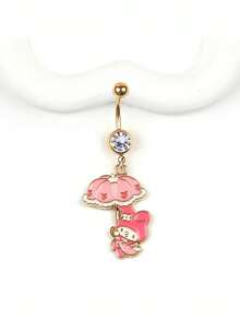 Sản phẩm chính thức được cấp phép của Sanrio, một món đồ hoạt hình ngọt ngào và cá tính mới với hình ảnh mèo KT và Kuromi. Trang sức xỏ khuyên bằng thép không gỉ tinh tế và đa năng, thời trang cho cả đeo hàng ngày và các bữa tiệc lễ hội. - Nhiều màu - Xem 10