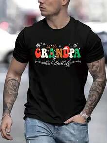 Men's Casual Short Sleeve T-Shirt, 1 Piece, 100% Heavy Cotton - Comfortable Crew Neck, Soft And Adorable T-Shirts, Loose And Comfortable - Back - View 12