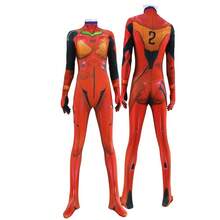 Anime Cosplay Asuka Leiyasu EVA Asuka Langle Cosplay 3D Print - Bodysuit 08 - View 3