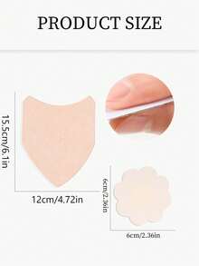 20pcs/Pack Invisible Thigh Chafing Guards, One-Time Use Anti-Friction Pads, Suitable For Dresses & Skirts, Say Goodbye To Chafing Discomfort - Multicolor - View 3