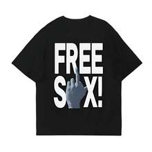 Men T-Shirts - Hitam - View 1