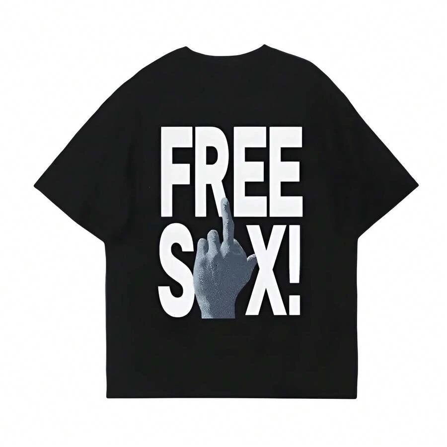 Men T-Shirts - Hitam - View 1