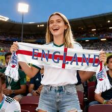 2026 World Cup Soccer Club Fan Scarves For USA, Canada And Mexico - England - View 9
