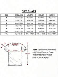 1 Piece Women's T-Shirt "Elevate Your Strength, Free Your Ego". Motivational T-Shirt For Fitness And Success, Fashionable Casual T-Shirt, Unisex Style, Sports T-Shirt, Party T-Shirt, Gift T-Shirt, Sizes S-4XL, 100% Cotton 180g, 100% Cotton, All Designs Are Printed. Unisex. - 白色 - 查看 7