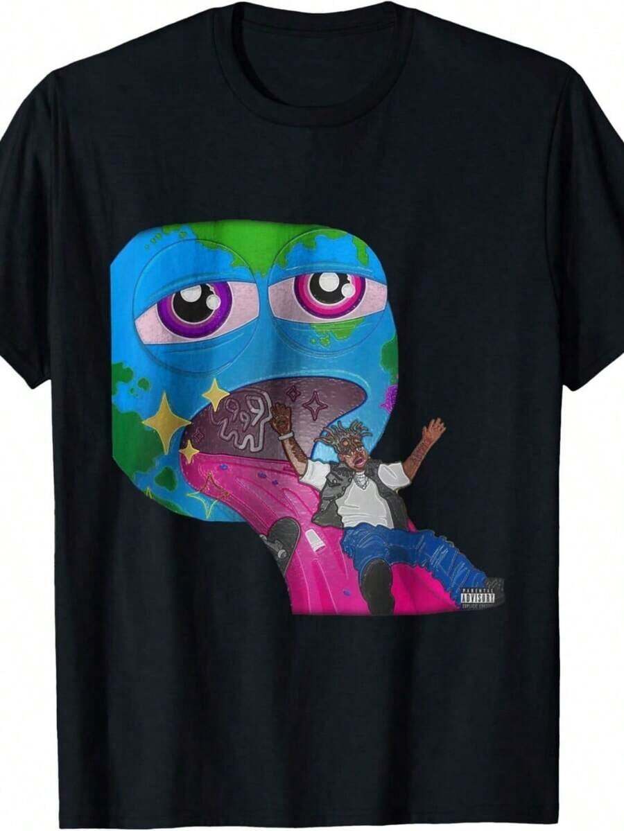 Juneteenth American Freedom 1865 Juneteenth T-Shirt For Men And Women, Short Sleeve Slogan Print T-Shirt For Women, Unisex Cotton Casual T-Shirt. - 黑色3 - 查看 1