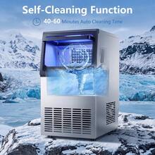 Commercial Spray-Type Ice Maker Machine, Under Counter & Freestanding Ice Making Machine - US B Type Plug(110-127V) - View 7