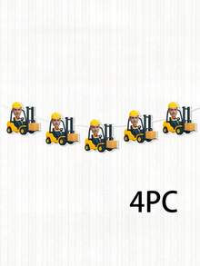 Cờ kéo trang trí tiệc chủ đề xe xây dựng in ảnh theo yêu cầu, có thể tùy chỉnh hình ảnh, biểu ngữ trang trí tiệc chủ đề máy xúc/xe trộn bê tông. Cờ kéo trang trí tiệc chủ đề xe xây dựng in ảnh theo yêu cầu, có thể tùy chỉnh hình ảnh, cờ treo trang trí tiệc sinh nhật chủ đề máy xúc. Cờ kéo trang trí tiệc chủ đề xe xây dựng có thể tùy chỉnh, biểu ngữ trang trí tạo không khí tiệc tùng. - Nhiều màu - Xem 34