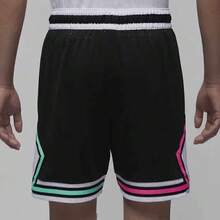 Nike Jordan 鬆緊帶抽繩運動速乾休閒短褲 男款HF6592-010黑色 - 黑色 - 查看 3