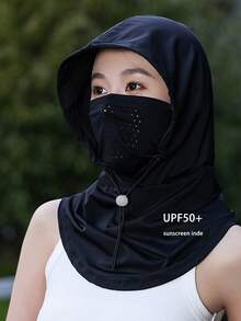 Mặt nạ trùm đầu mùa hè ngoài trời, che kín mặt, chống tia UV UPF 50+, thoáng khí, phù hợp cho cả nam và nữ. - Nhiều màu - Xem 5