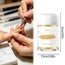 Shimmer Edible Glitter Luster Dust, Decor Powder For Drinks, Cupcakes, Cakes And Chocolate Making - Multicolor - View 2