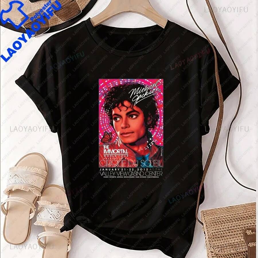 Camiseta Retro con Estampado de - Camiseta Unisex de Manga Corta con Diseño para Hombre y Mujer - Talla Grande - 36810GG - Ver 1