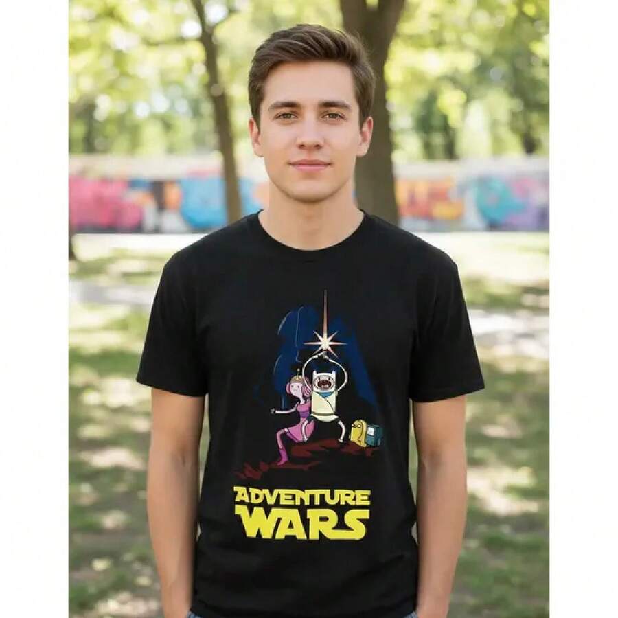 Playera Caricatura Hora De Aventura # n4480 Imagen - 14 - Negro - Ver 1