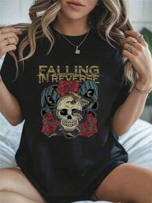 Women T-Shirts - Black - View 7