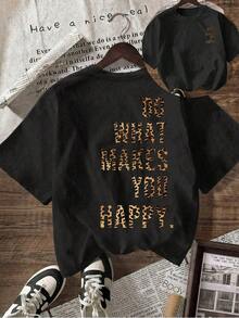 Women T-Shirts - Black - View 6