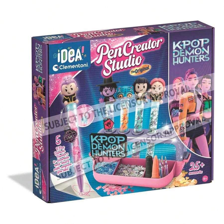 Create Your Own K-Pop Pen Studio ✅ 24/48h Delivery To Mainland Spain - - Children's Arts And Crafts Toys - Clementoni - Ref. 18476 - Multicolor - View 1