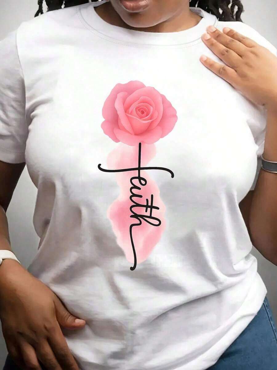 Women T-Shirts - White - View 1