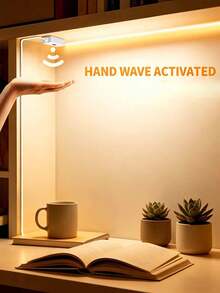 1/2/3/4/5/10m USB Powered Smart Motion Sensor LED Light Strip, Self-Adhesive Suitable For Wardrobe, Cabinet, TV, Living Room, Shoe Rack, Sofa, Flexible LED Light Strip, USB LED Light Strip With Sensor, 5V USB Powered, Warm White Light/1m/3 Meters/5m USB Powered Smart Motion Sensor LED Light Strip - White - View 3