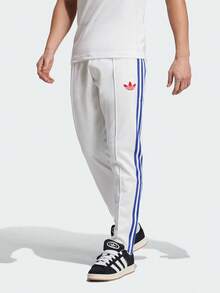 Adidas Tiro 25 系列丨褲腳開叉款側速乾男子通勤百搭訓練運動長褲 - 白色 - 查看 1