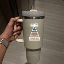 Bộ 1/2/5 miếng dán vinyl hình Tháp nhu cầu của Maslow, thích hợp cho các chuyên gia sức khỏe tâm thần, nhà trị liệu, nhà tâm lý học, cố vấn, dán lên máy tính xách tay, sổ tay, bình nước, bàn học. - A - Xem 5