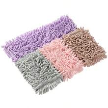 Replacement Mop Heads For Chenille Flat Mops (1/2/3/4 Pieces Per Pack). Features A Securely Fastened Elastic Band, Electrostatic Dust Removal, And Reusable Mop Heads. Suitable For Household Cleaning, Hair-Free, And With Electrostatic Dust Removal Function. Approximately 15.74 Inches X 4.72 Inches In Size, Available In Multiple Colors. - 15,74 inch * 4,72 inch - Xem 11