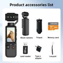 1.9-Inch High Definition Video Recorder, Portable Video Recorder, Handheld POV Pocket Gimbal Camera, 2.5K Stabilized 180° Rotatable Lens Camcorder, Body Cam, USB-C Charging, 1.9-Inch CMOS Sensor, Ideal For Video Recording And Capturing Life Moments, Great Gift For Students - View 12