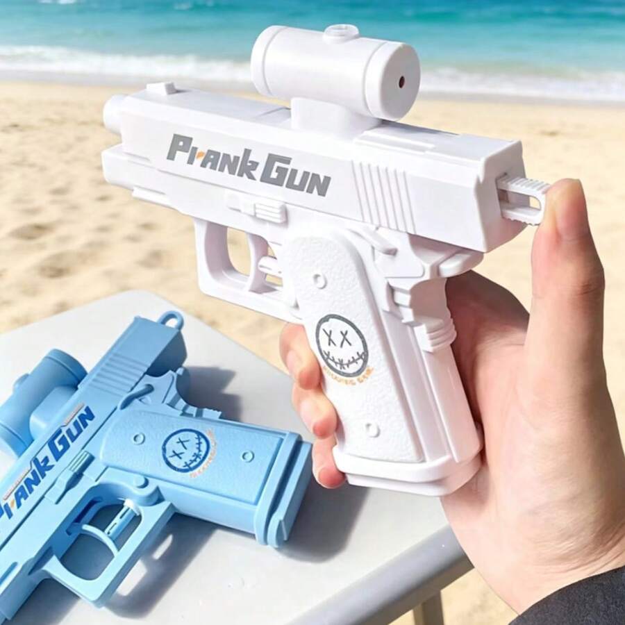 Prank Gun Double-Sided Prank Water Gun, Water Gun, Suitable For Casual Water Play, Novelty Prank Stress Relief Interactive Game, Reverse Spray Mini Water Gun, - Multicolor - View 1