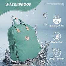 Nueva mochila, mochila para portátil, adecuada para portátiles de 14-15.6 pulgadas, unisex, ligera y duradera, bolsillos multifuncionales, mochila de gran capacidad para universidad y exteriores, mochila de viaje, mochila de senderismo, mochila casual ligera para uso diario, con compartimento para portátil, mochila multifuncional de moda, adecuada para trabajo, negocios y uso universitario, múltiples colores disponibles - Multicolor - Ver 8
