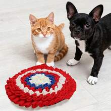 Multi-Layer Sniffing Mat For Pets, Bite-Resistant Anti-Slip Slow Feeder Mat, Suitable For Cats And Dogs, Interactive Training Mat, Pet Supplies - Multicolor - View 6