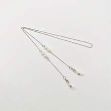 1 chiếc Dây đeo kính mắt ngọc trai cao cấp, thanh lịch, dây đeo khẩu trang, dây treo kính, dây đeo cổ, thích hợp cho các bữa tiệc, dạo phố, kỳ nghỉ biển, dây chống trượt, dây đeo kính kẹp, dây đeo kính dành cho học sinh. - Phong cách thông thường - Xem 10