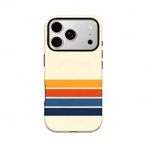 Funda para Teléfono - Diseño a Rayas Coloridas y Moderno, Funda Brillante 2 en 1, Resistente, de Doble Capa para Mayor Durabilidad y Protección contra Caídas, para  17, 16, 15, 14, 13, 12, 11, 8, 7, X, XS, XR, Plus, Air, Pro, Max, Mini, Regalos Perfectos.Adecuado para varios modelos:  17, 16, 15, 14, 13, 12, 11, Plus, Air, Pro, Max, Galaxy S21, S22, S23, S24, S25, S26 FE, Edge, Pus, Ultra, A05, A06, A07, A13, A14, A15, A16, A17, A26, A52, A53, A54, A55, A56, A32, A34, A35, A36, A71. - Color mixto 1 - Ver 2