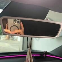 Silicone Rearview Mirror Protective Cover - Soft Anti-Scratch Sleeve, Multi-Color Options, Universal Fit For Most Vehicles, Easy-Install Interior Decorative Accessory - Multicolor - View 8
