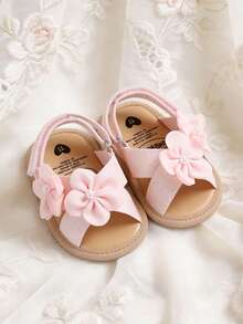 0-18 Months Infant White Sandals, Unisex Infant Girls Boys Summer Sandals, Quality Toddler Outdoor Beach Shoes - Pink - View 4