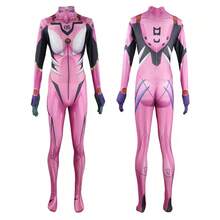 Anime Cosplay Asuka Leiyasu EVA Asuka Langle Cosplay 3D Print - Bodysuit 08 - View 10