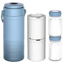Portable Milk Cooler Box, Suitable For Outdoor Use, 360° Cooling, Keeps Fresh For 24 Hours, 22oz Large Capacity, Comes With 2 Milk Storage Bottles - Multicolor - View 9