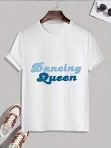 manga corta1PSCOnePiezaVestidosdeVeranoparaMujer,VestidosElegantesparaCitasNocturnas,CamisetasdeMujeryCamisetaBlancadeAlgodón,EstampadoMinimalista,EstampadodeAlgodóndeAltaCalidad,CuelloRedondo,CorteBásicoHolgado,ParaHombresyMujeres,Transpirable,VersátilLavableaMáquinaCómodo,TallasS~3XL,Diario,InformalDeportivo,CamisetasImprescindiblesparaelVerano. Camisa de mujer Casual 100% Algodón 100% Algodón - Blanco - Ver 5