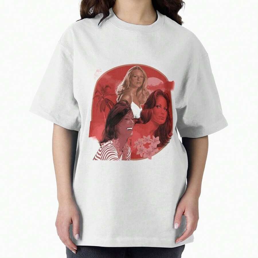 Angels In Paradise Oversized T-Shirt 1220G Essential Unisex Cotton T-Shirt, 220g Of Unique Softness. Designed To Fit All People, Men And Women Alike. Durable, High-Quality Fabric, Ready For Any Cut, Delicate To The Touch But Built To Withstand. Lightweight Tops For Women, Perfect For Autumn Outfits, Vacation Wear, And New Year's Costumes. - 白色 - 查看 1