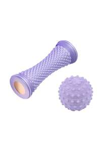 2pcs Fascia Massage Ball Set, Suitable For Full Body Massage. Made Of PVC Material, Ideal For Exercise Relaxation, Yoga Practice And Arch Support, Perfect For Yoga Enthusiasts And Fitness People. - Multicolor - View 7