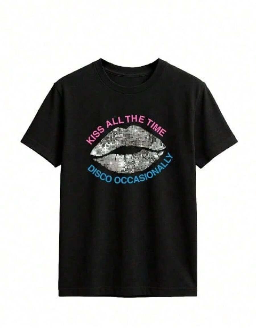 Women T-Shirts - Black - View 1