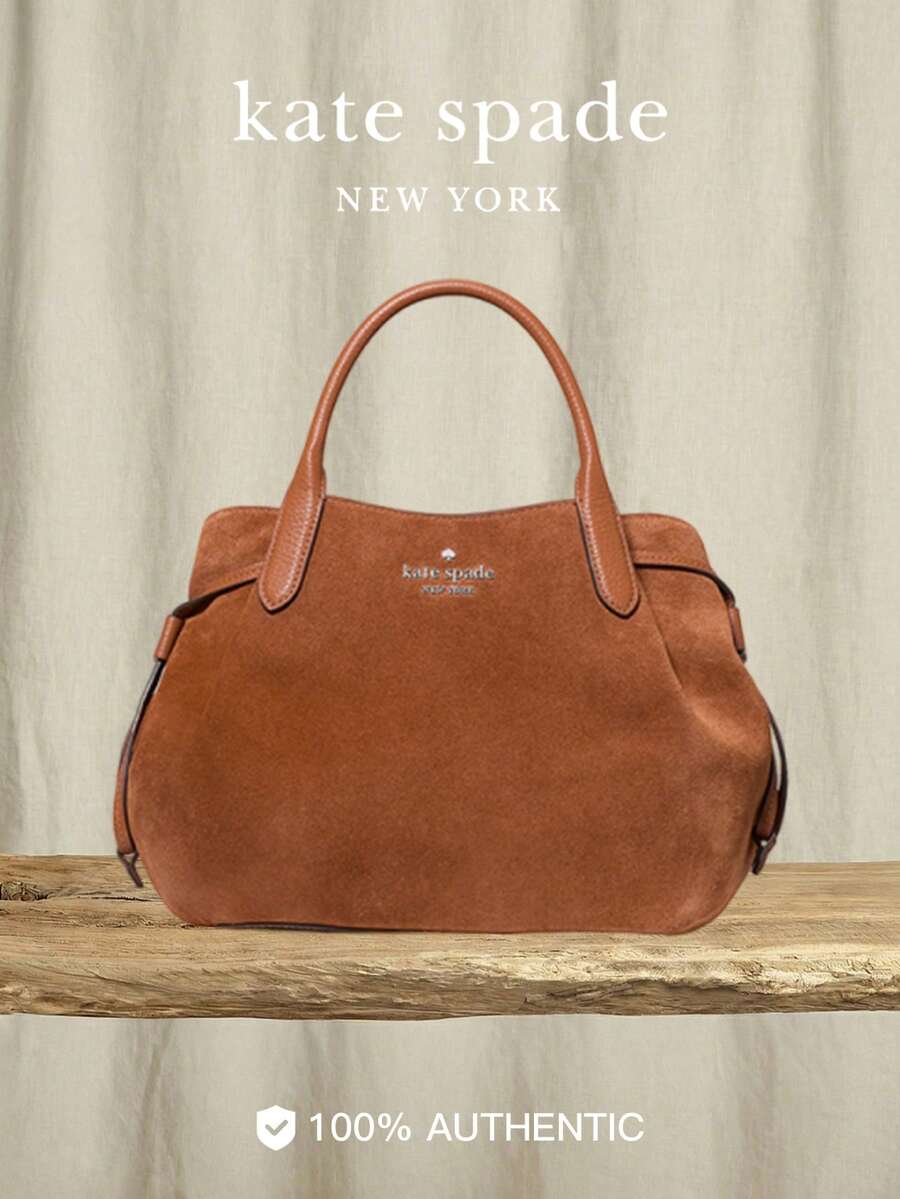 Kate Spade Bolsos de mano tipo cubo con asa superior para mujer de KS DUMPLING - Marrón - Ver 1