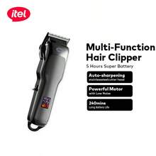 Itel IHC-36 Hair Clipper Classic 2 Pro, 5Hours Super Battery, 240mins Long Battery Life, Auto-Sharpening Stainless Steel Cutter Head, Powerful Motor With Low Noise, Cordless Rechargeable, 11-In-1 Professional Grooming Kit - View 3