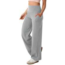Women Pants - Light Grey - View 1