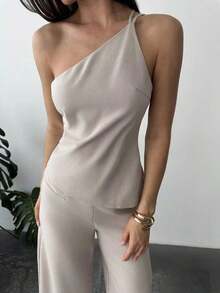 Conjunto de dos piezas para mujer para uso diario - Albaricoque - Ver 5